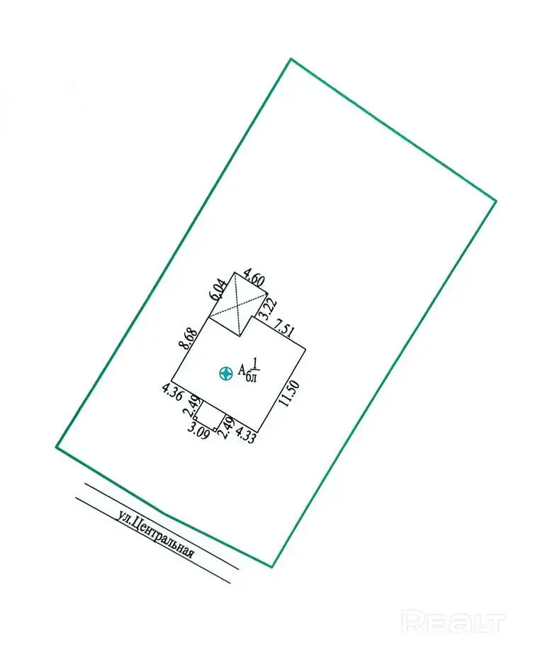 коттедж, Воложин, ул. Центральная