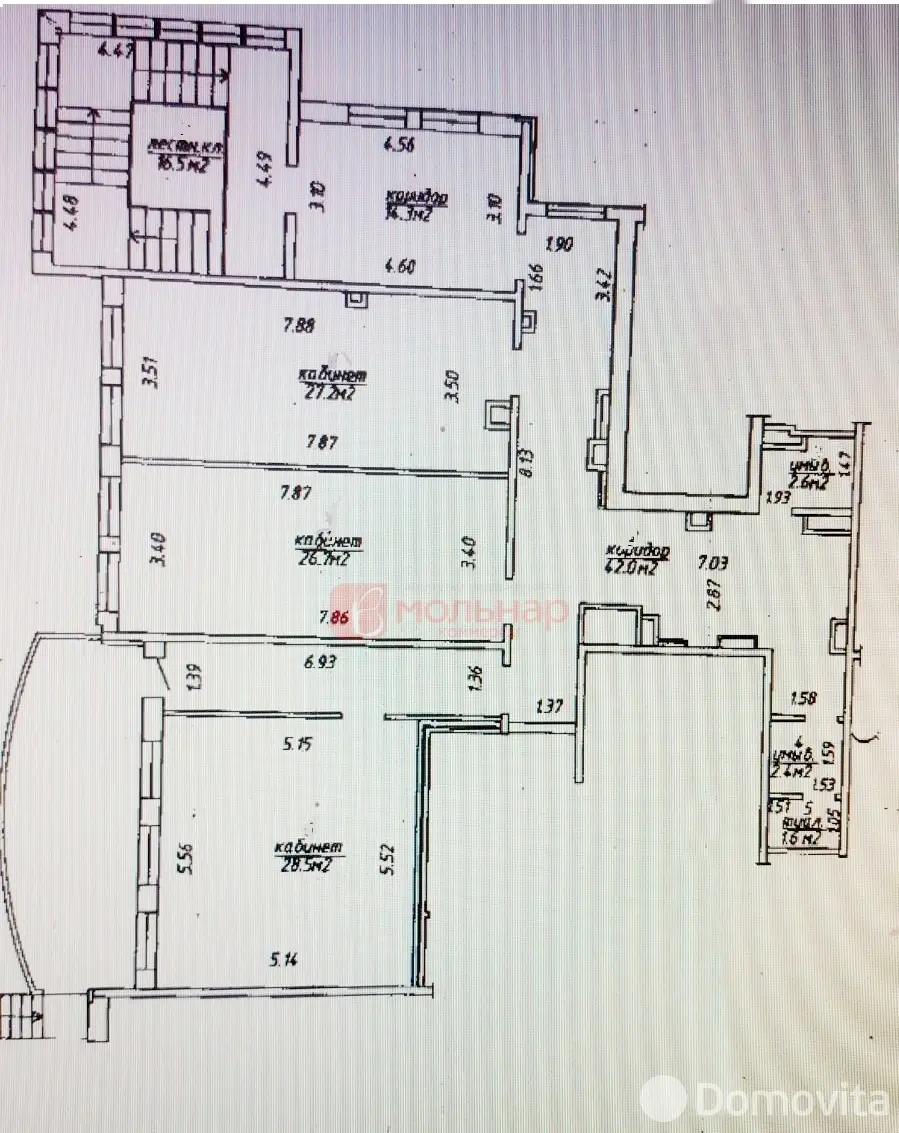 Снять офис на ул. Колесникова, д. 18 в Минске, 1260USD, код 15943 - фото 17