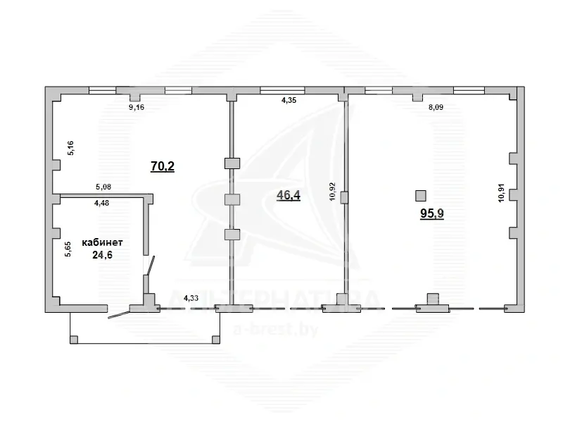 Стоимость продажи склада, Федьковичи,