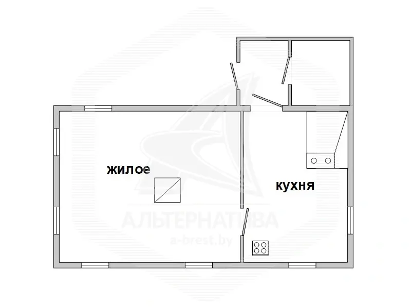 дом, Рыбна, , стоимость продажи 58 174 р.