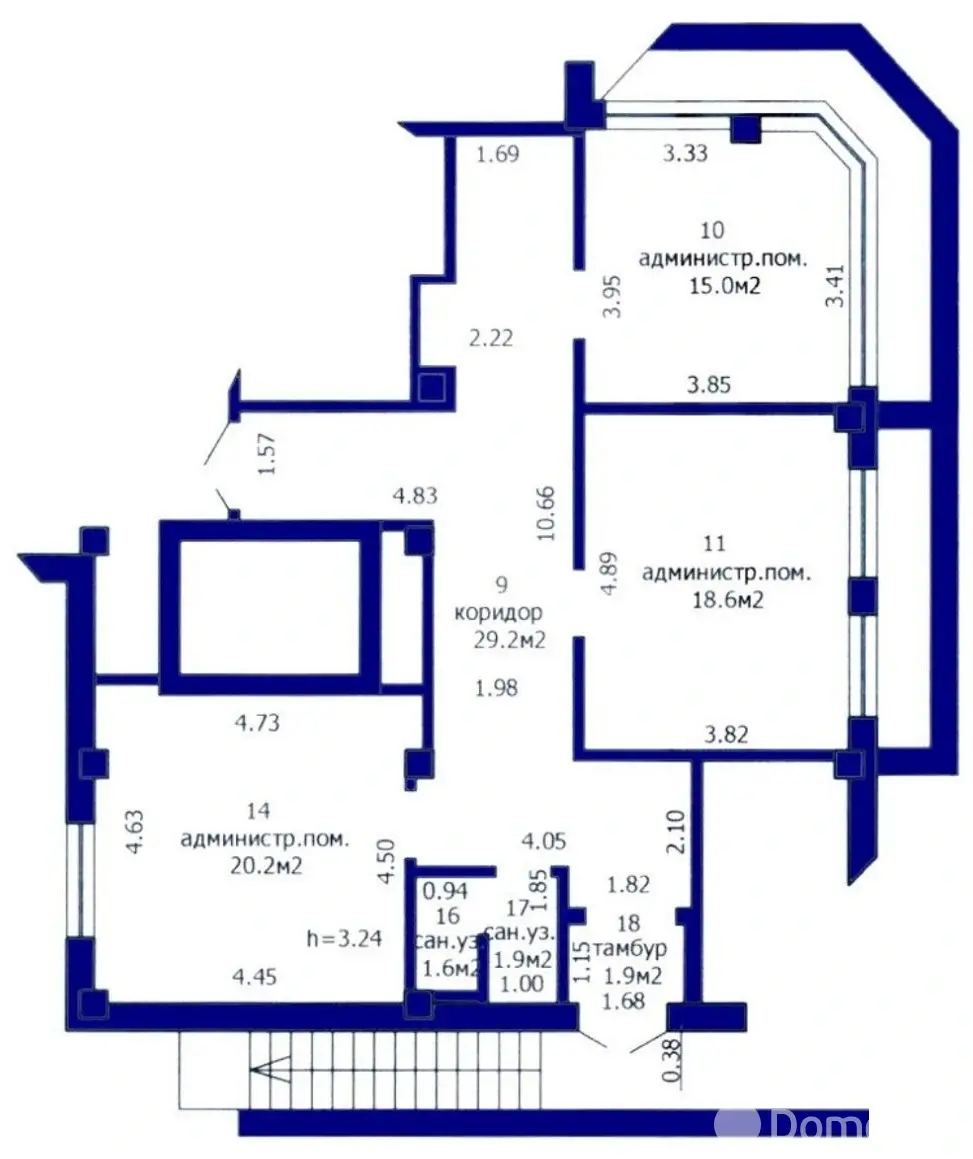 Купить офис на ул. Быховская, д. 35 в Минске, 126500USD, код 9330 - фото 1
