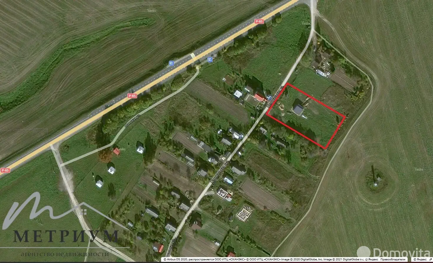 купить участок, Малое Беляково, ул. Центральная