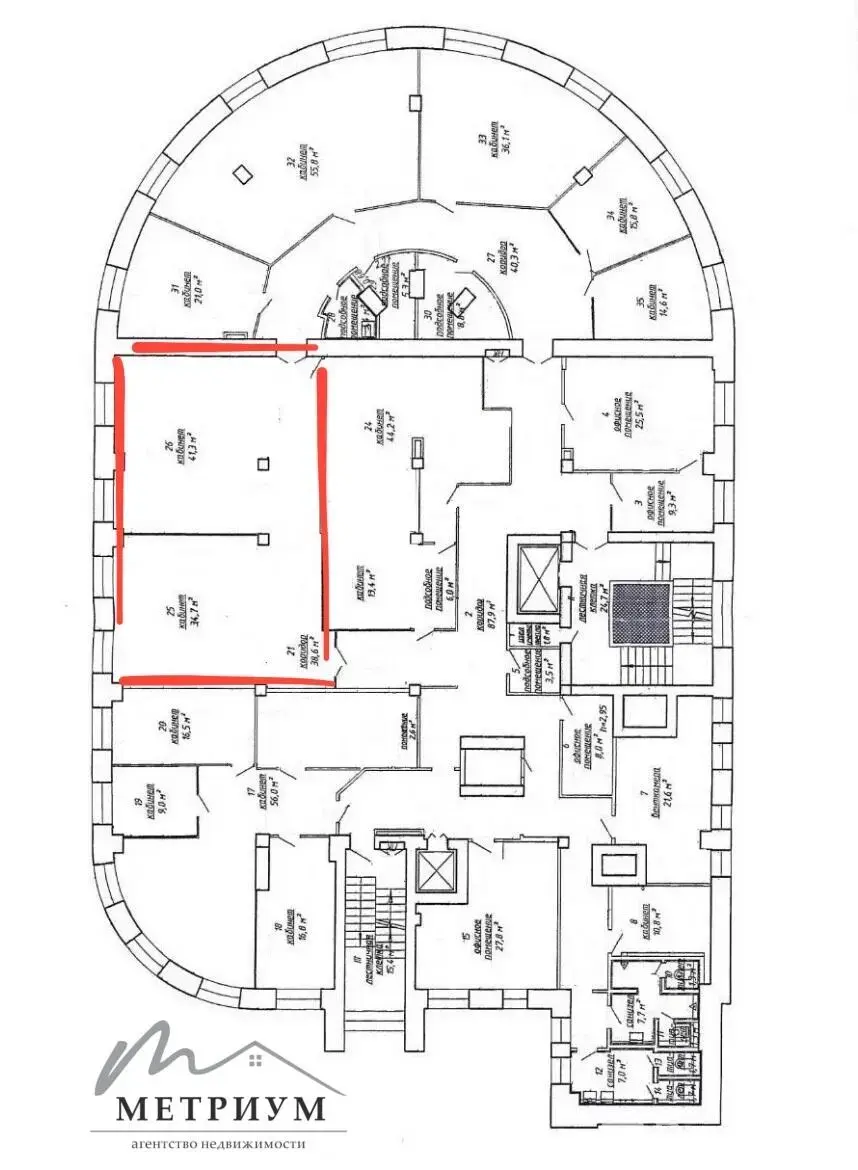 Помещение под сферу услуг в Минске, ул. Кульман, д. 11, код 3514 - фото 12