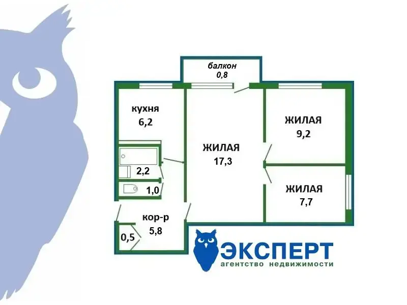 комната, Минск, ул. Славинского, д. 15 на ст. метро Восток