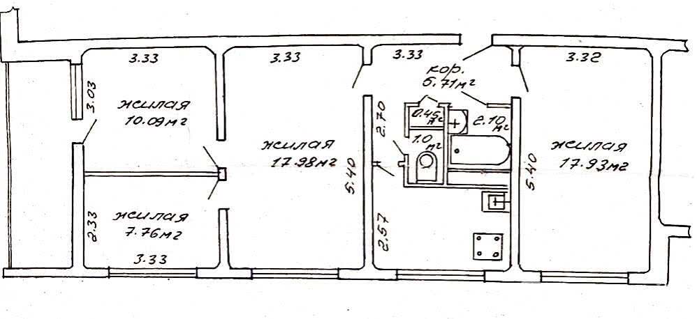 Продажа 3-комнатной квартиры в Минске, ул. Янки Мавра, д. 42, 78900 USD, код: 1039038 - фото 2