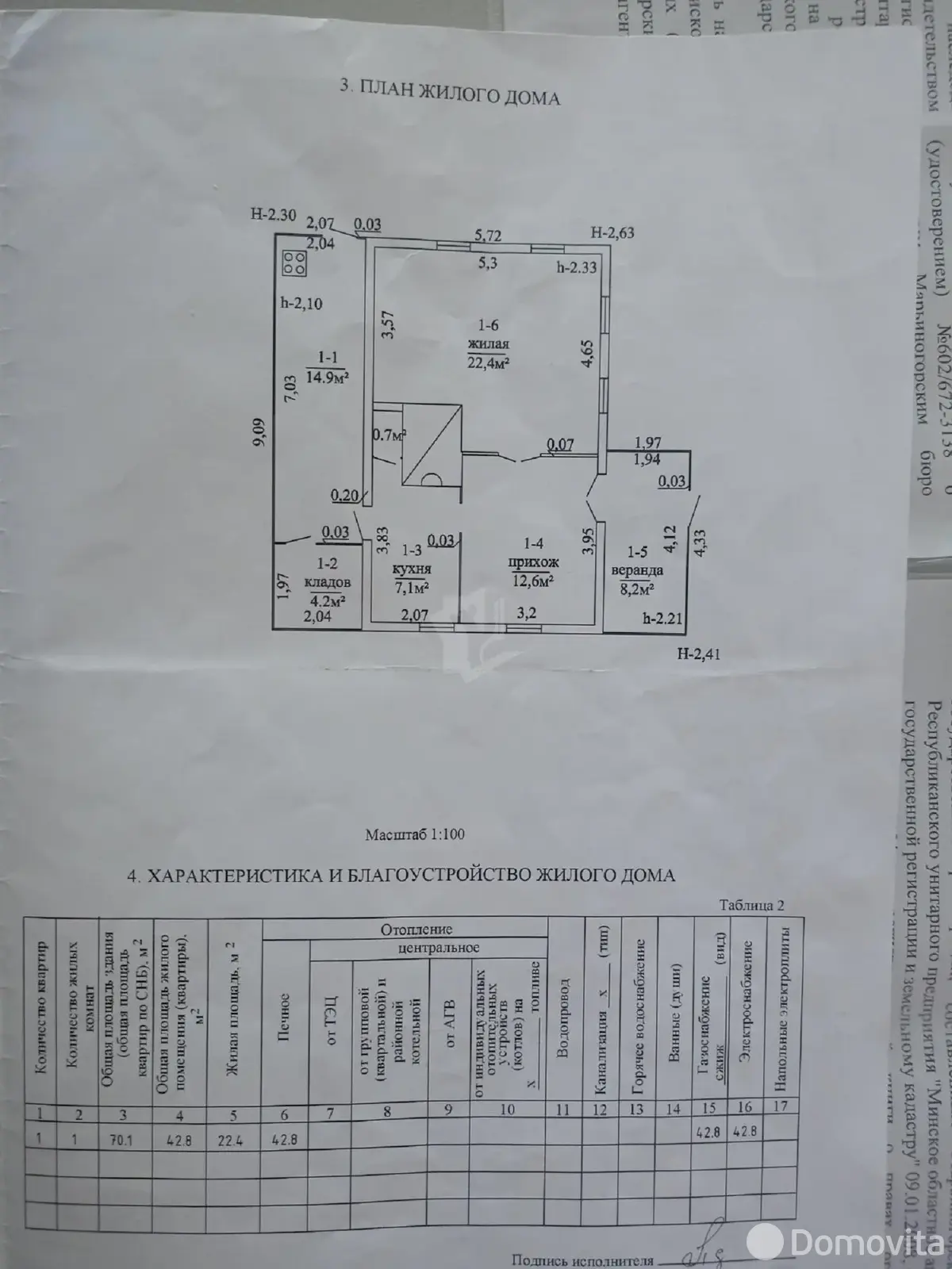 Цена продажи коттеджа, Подлядье, д. 25