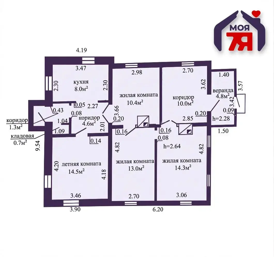 коттедж, Молодечно, ул. Янки Купалы, д. 22