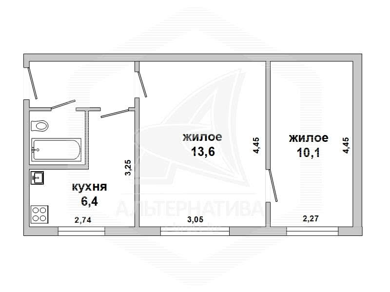 Продажа 2-комнатной квартиры в Каменце, , 15500 USD, код: 997941 - фото 4