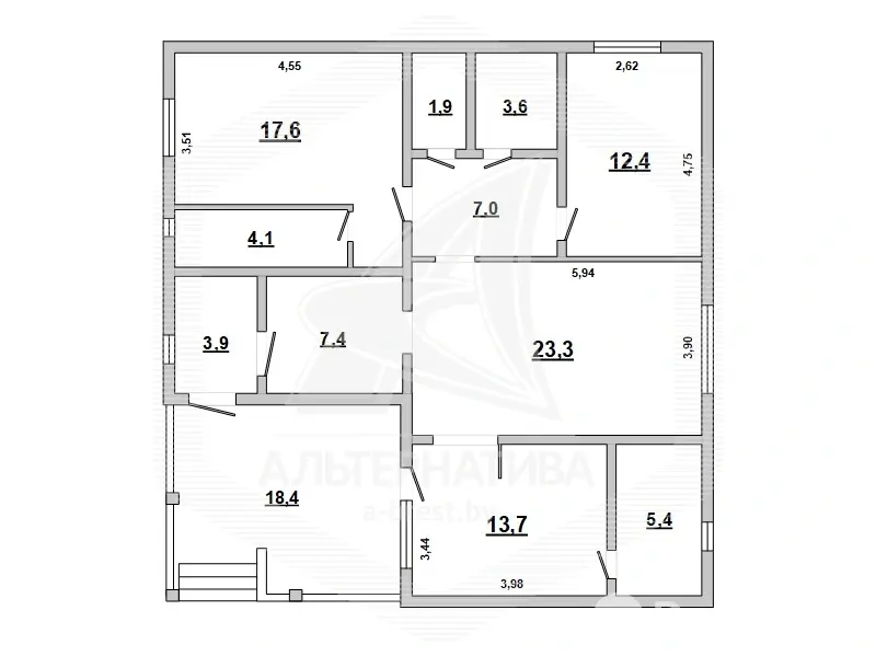 Продажа 1-этажной дачи в Бресте Брестская область, 140000USD, код 180512 - фото 24