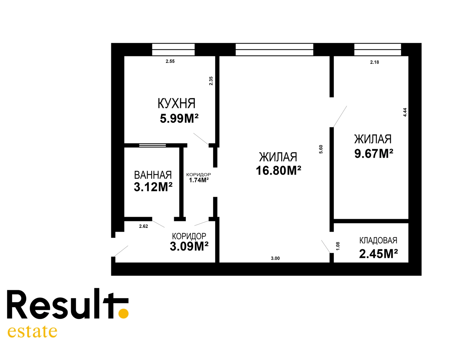 квартира, Минск, ул. Розы Люксембург, д. 113, стоимость аренды 1 187 р./мес.