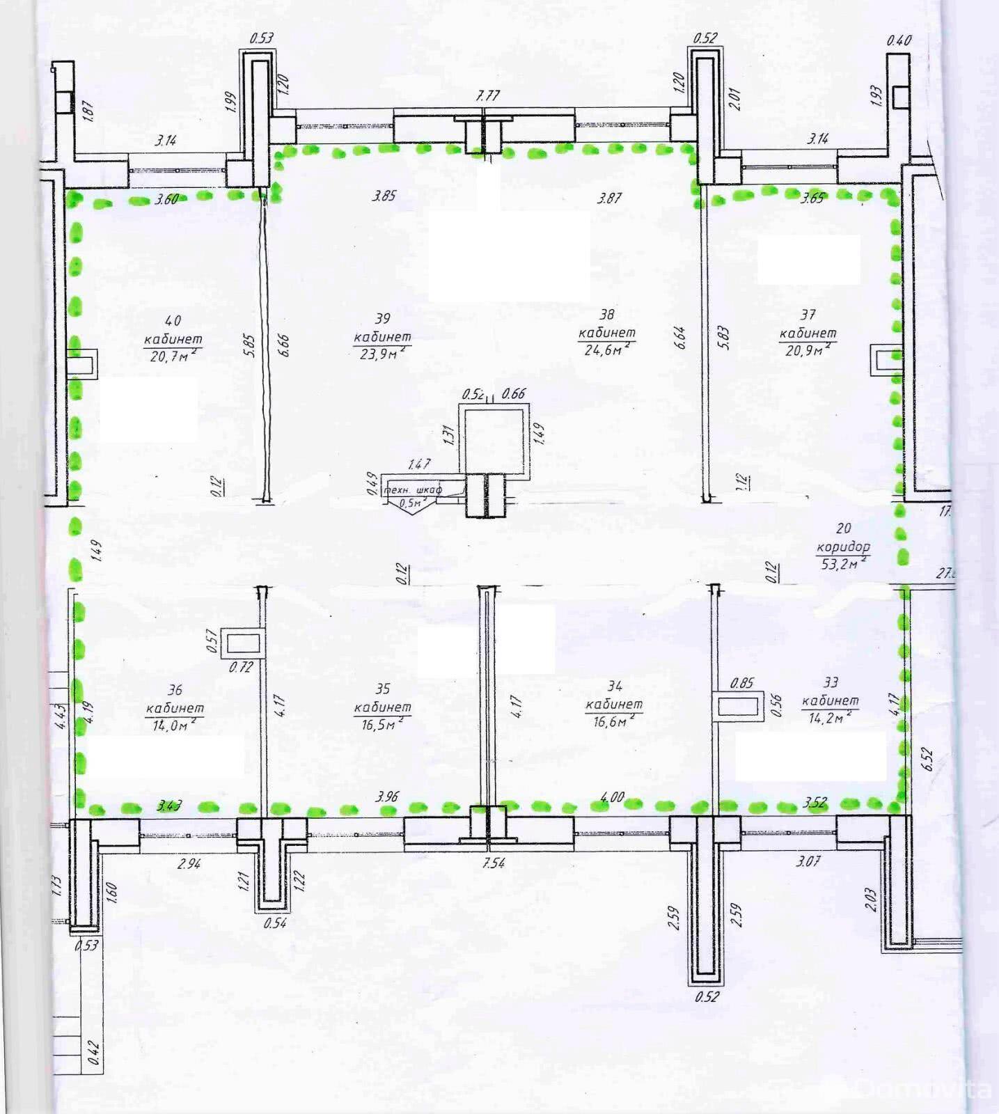Снять офис на ул. Мястровская, д. 1 в Минске, 1510EUR, код 10102 - фото 20