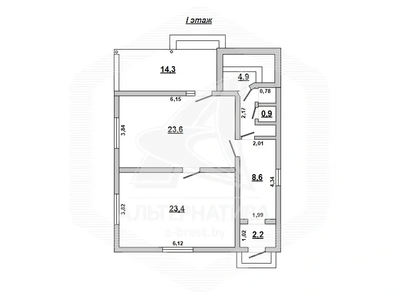 Купить 1-этажную дачу в Астра Гродненская область, 175000BYN, код 183142 - фото 33