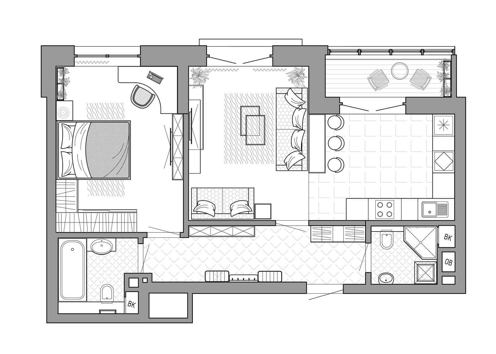 Продажа 2-комнатной квартиры в Минске, ул. Кропоткина, д. 63, 124520 USD, код: 1109323 - фото 4