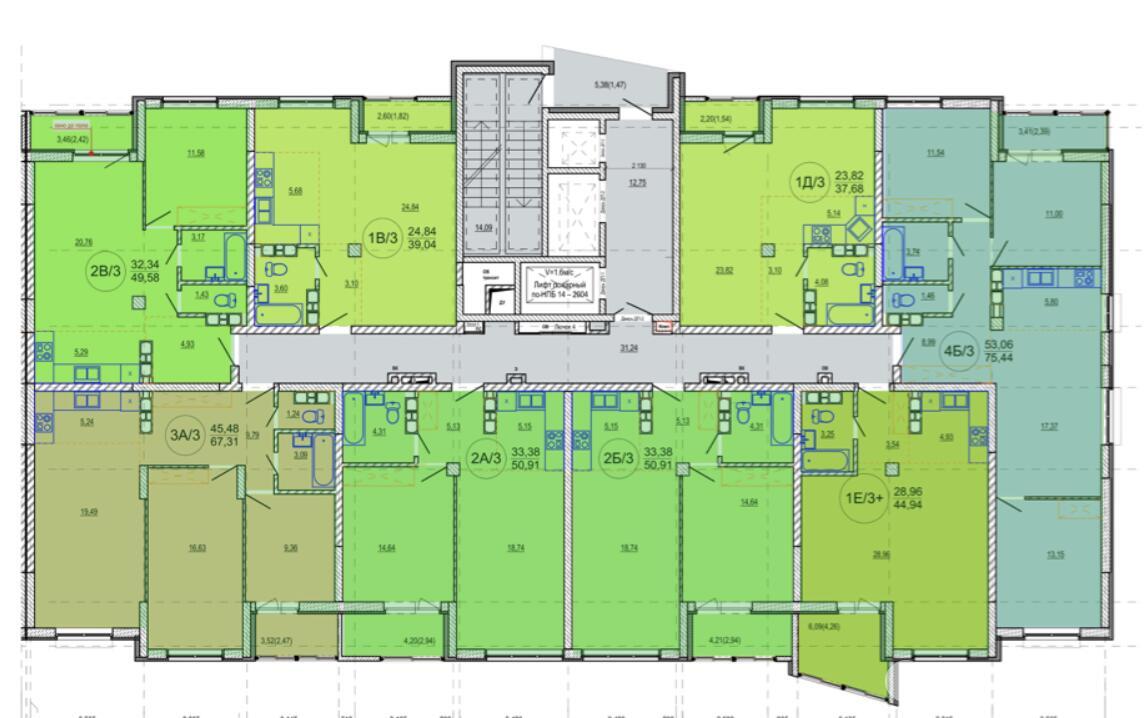 Продажа 1-комнатной квартиры в Минске, ул. Кузьмы Минина, д. 6, 66511 USD, код: 1054188 - фото 4