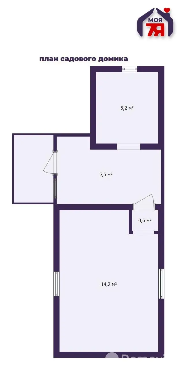 Продажа 1-этажной дачи в ЛАЗУРНОЕ Минская область, 14900USD, код 184112 - фото 12