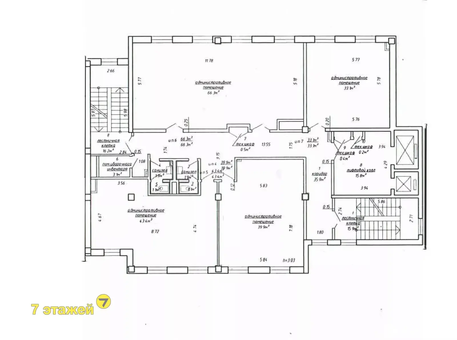 Купить торговое помещение на ул. Щорса, д. 1/А в Минске, 255780USD, код 996324 - фото 13