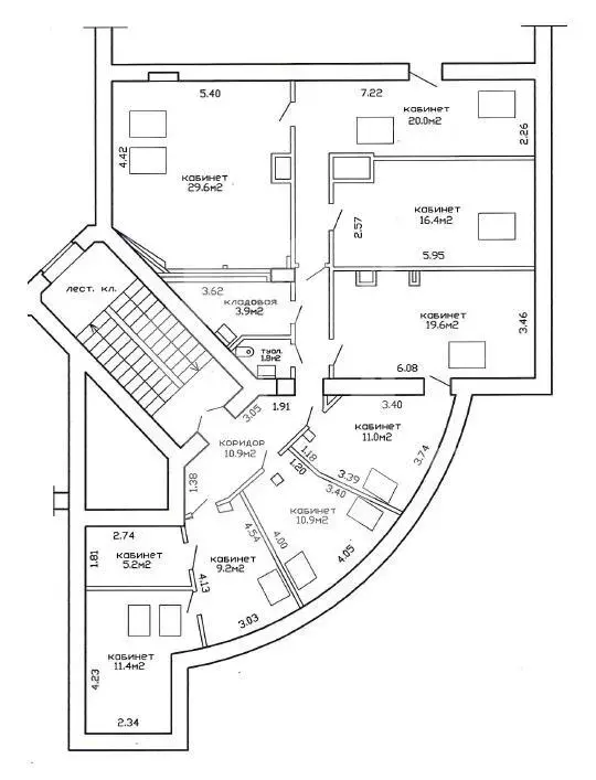 Аренда офиса на пр-т Независимости, д. 44 в Минске, 2398USD, код 14391 - фото 16