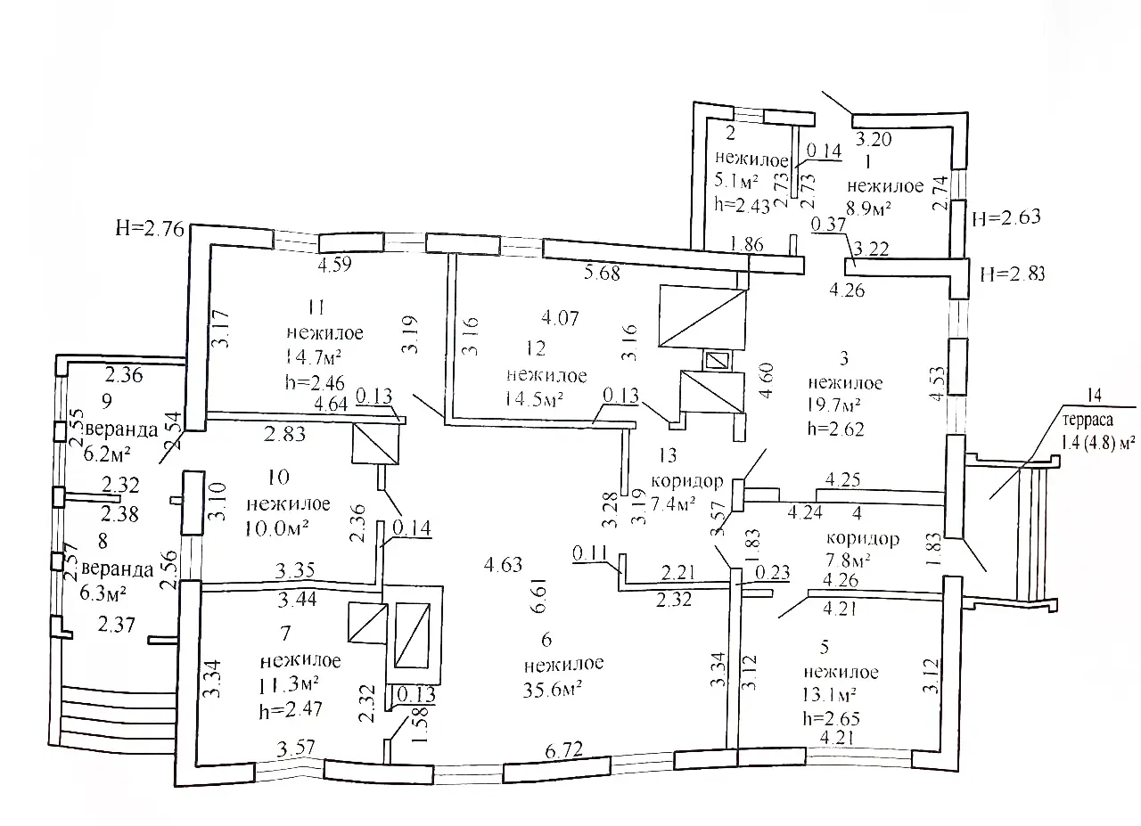 дом, Дуниловичи, 