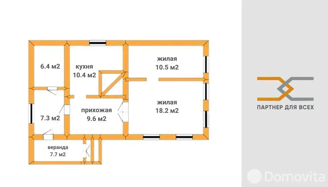 Цена продажи коттеджа, Знамя, ул. Знаменская