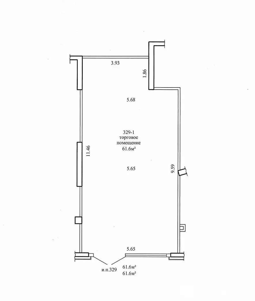 Аренда торговой точки на ул. Жореса Алфёрова, д. 7 в Минске, 1232EUR, код 965891 - фото 7