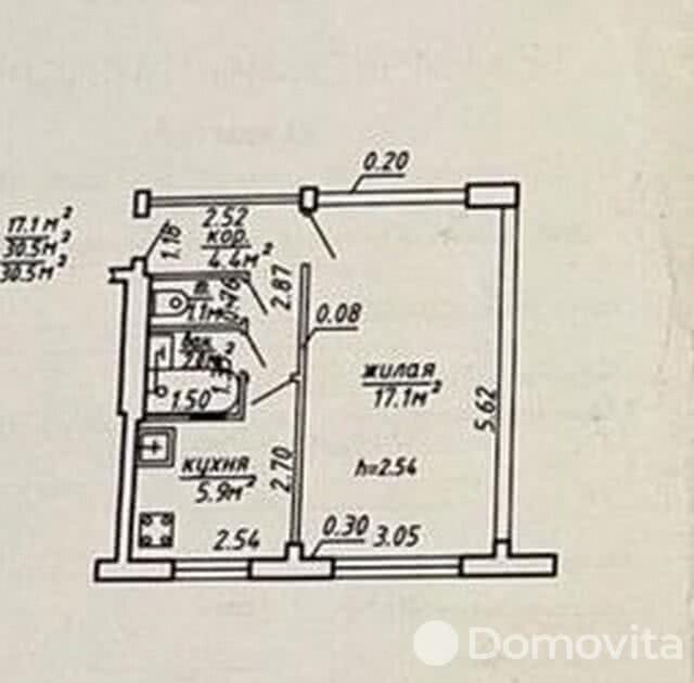 Цена продажи квартиры, Витебск, пр-т Черняховского, д. 6/4