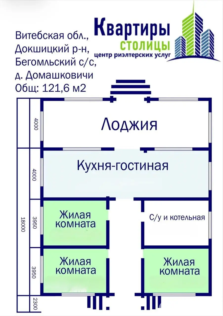 коттедж, Домашковичи, 