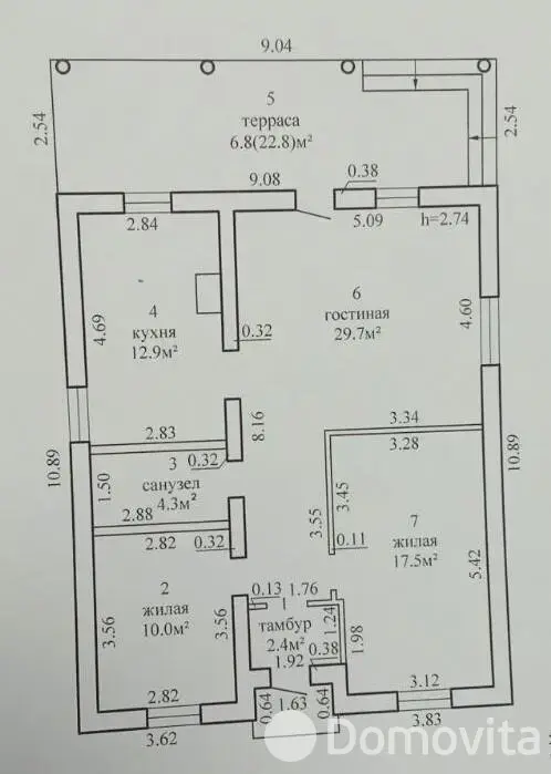 Стоимость продажи дома, Лешница, 