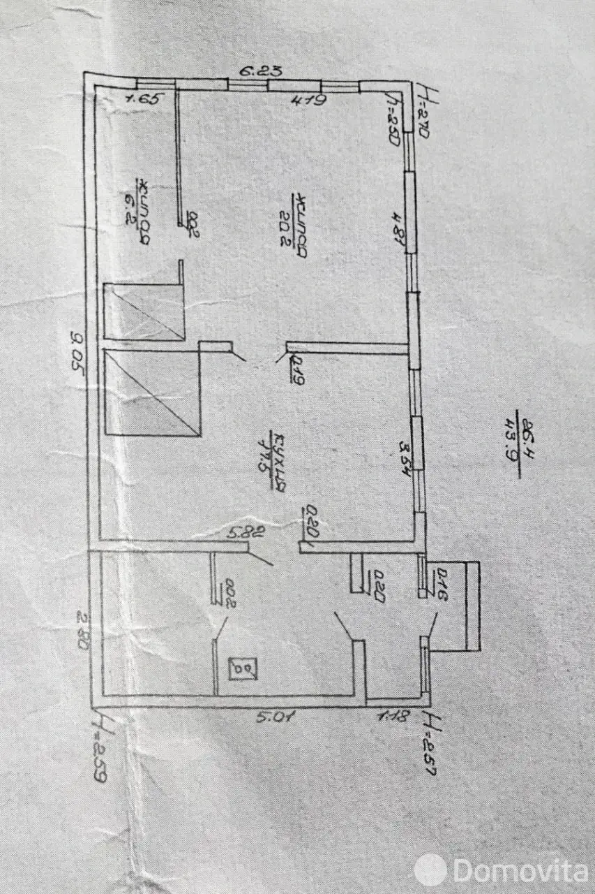 коттедж, Новая Нива, ул. Минская, д. 27, стоимость продажи 35 519 р.