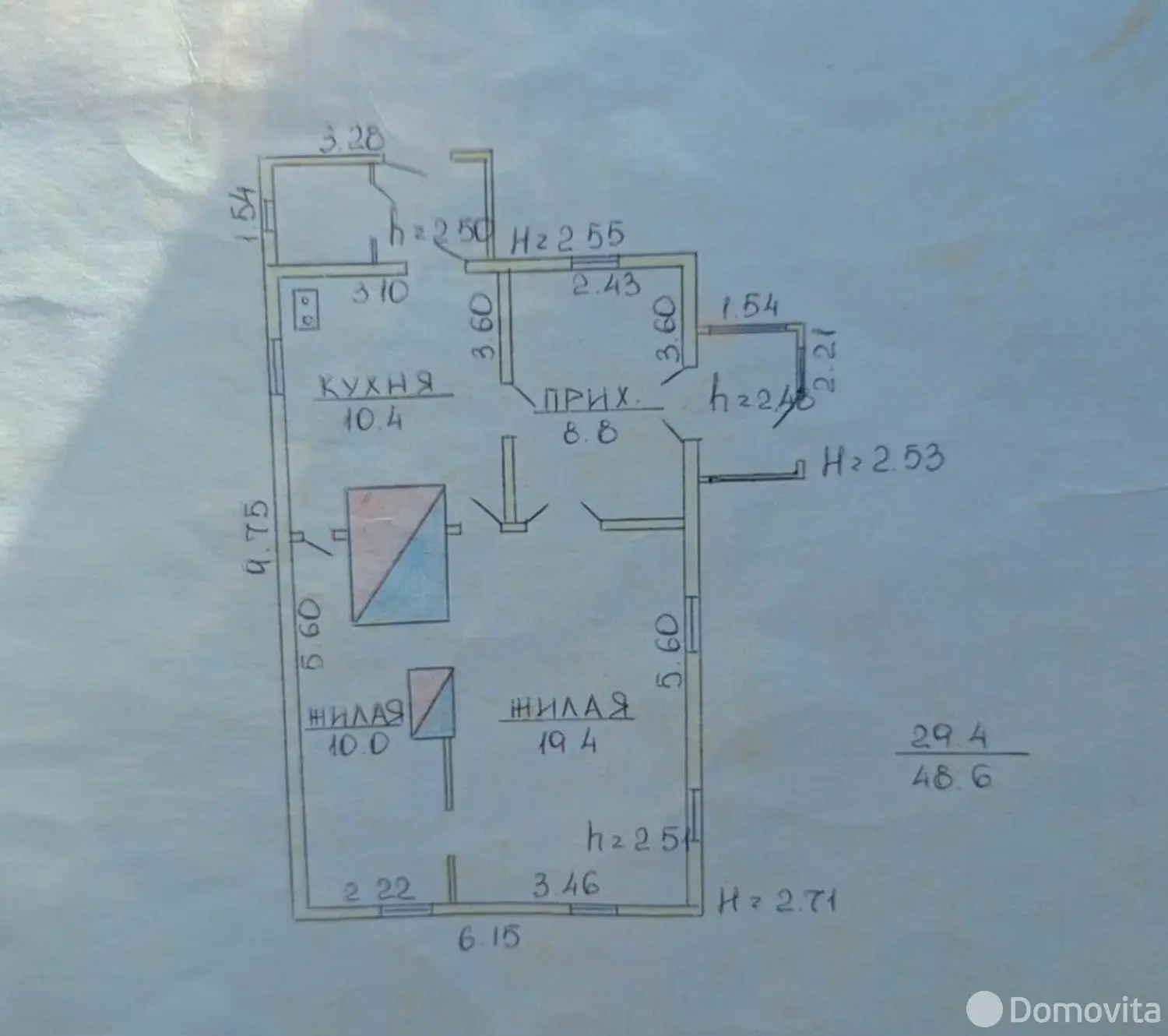 Цена продажи коттеджа, Победное, ул. Центральная