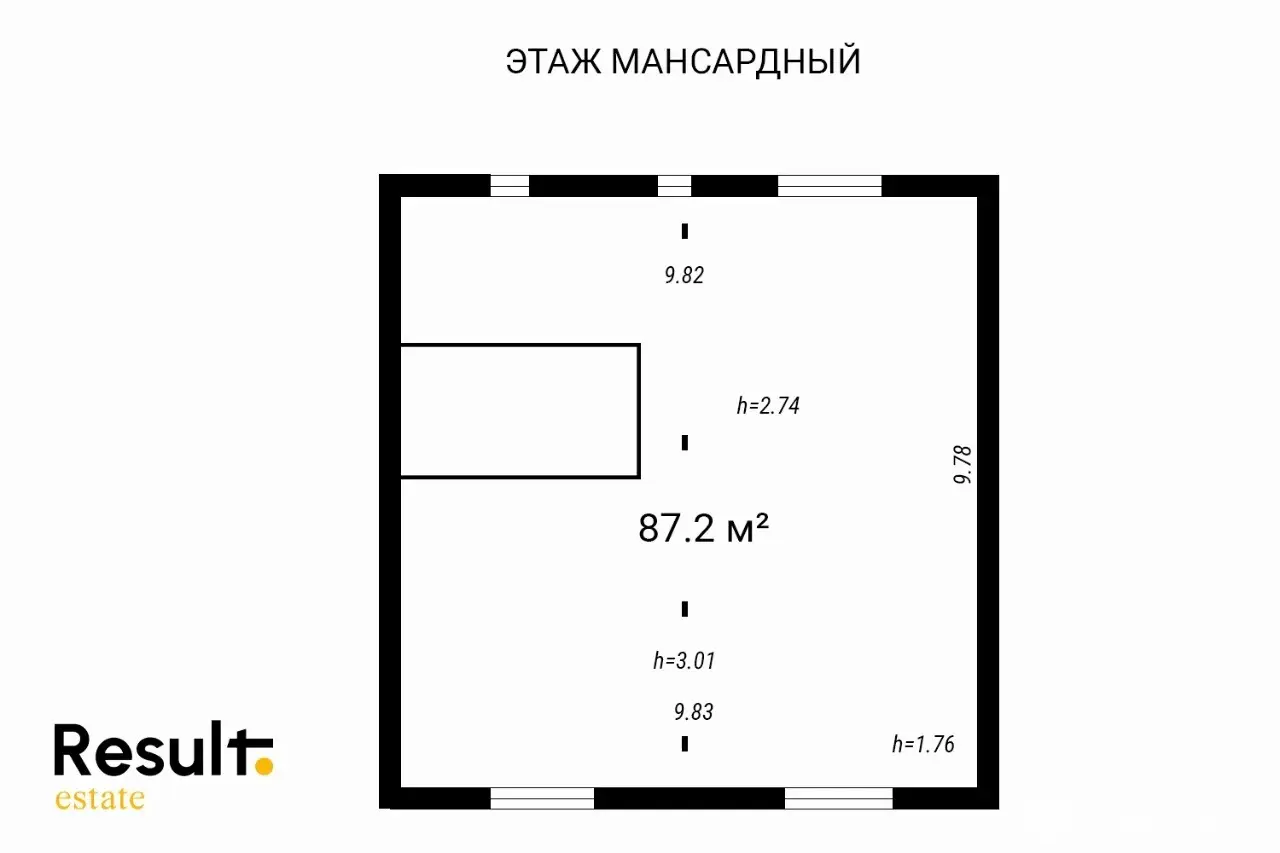 Цена продажи коттеджа, Ждановичи, 