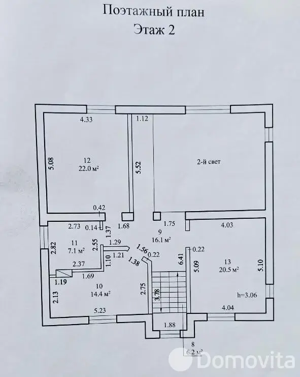 Продажа 2-этажной дачи в Моя отрада Минская область, 130000USD, код 184236 - фото 18