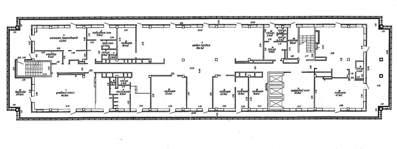 Снять офис на ул. Тимирязева, д. 72 в Минске, 7434EUR, код 11845 - фото 12
