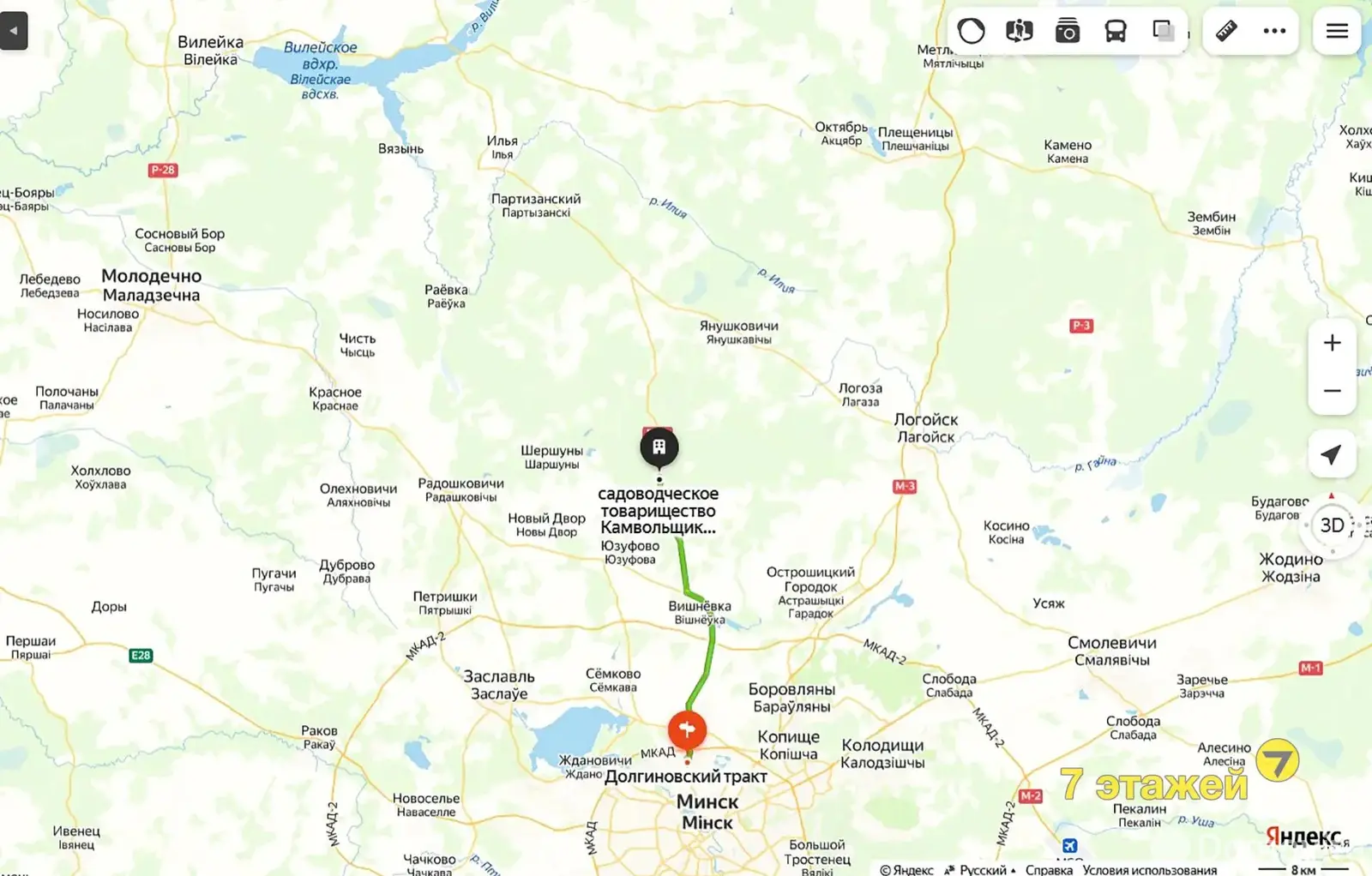 Продажа 1-этажной дачи в Камвольщик Минская область, 10900USD, код 182407 - фото 59