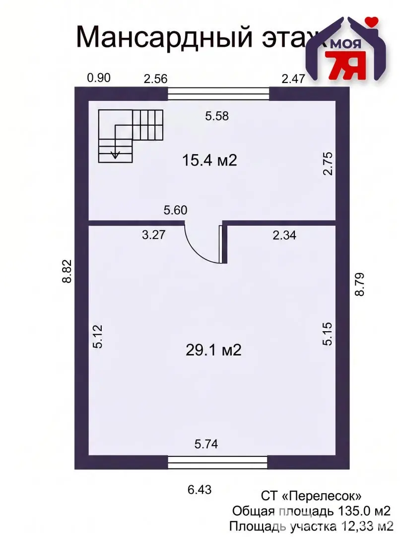 Продажа 3-этажной дачи в ПЕРЕЛЕСОК Минская область, 280000BYN, код 186288 - фото 29