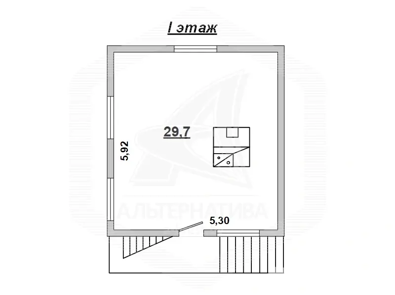 Купить 2-этажную дачу в Зеленый бор Брестского района Брестская область, 45000USD, код 162193 - фото 31