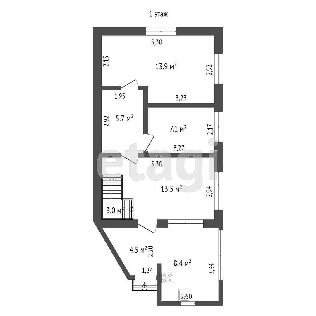 коттедж, Галица, 