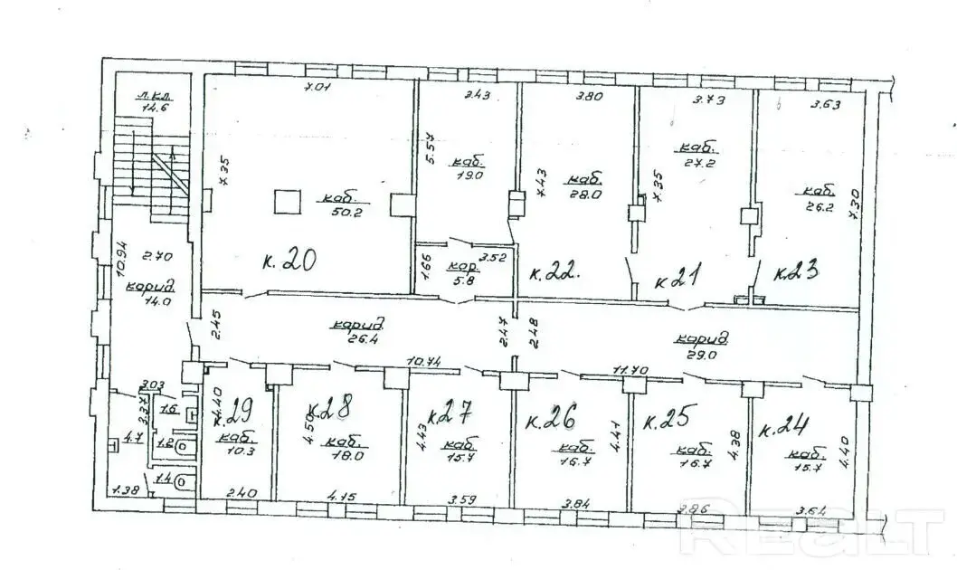 Купить офис на пр-т Витебский, д. 4 в Могилеве, 710000BYN, код 8625 - фото 34