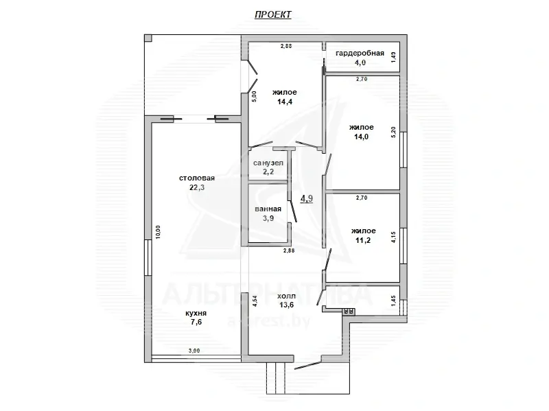 Продажа 1-этажной дачи в Зрок-2009 Брестская область, 65000USD, код 177666 - фото 23