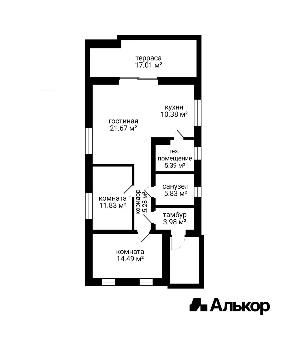 Купить 1-этажную дачу в Антосино Минская область, 119900USD, код 182900 - фото 21