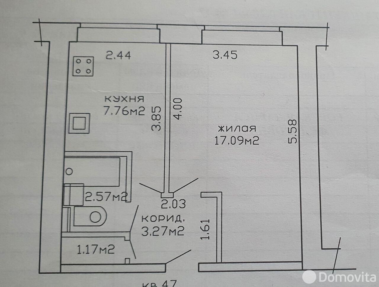 квартира, Минск, ул. Ташкентская, д. 28/1