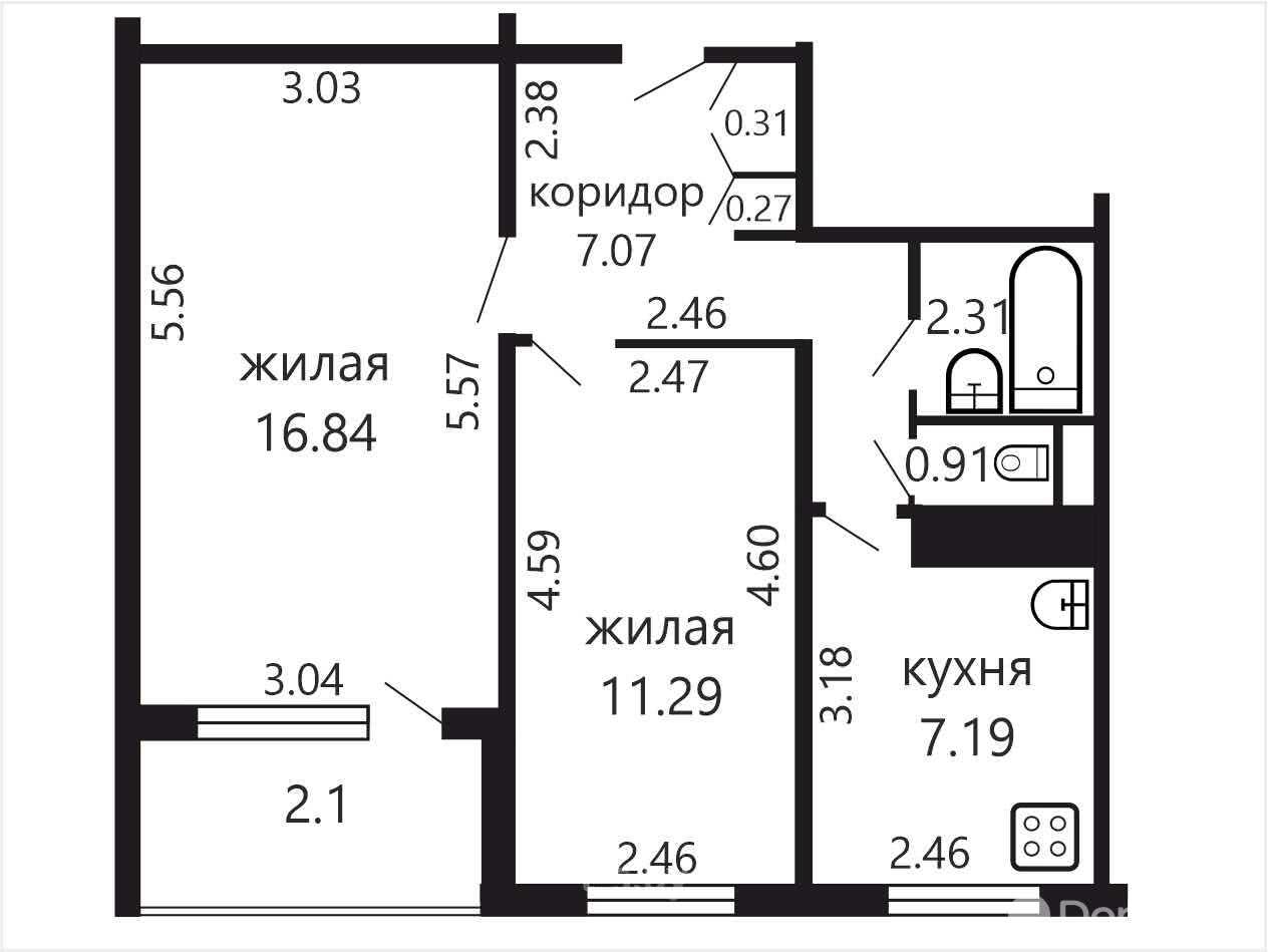 продажа квартиры, Минск, пр-т Газеты Звязда, д. 10/1