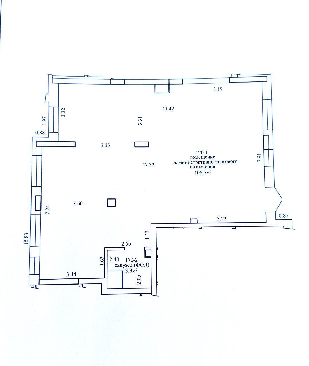 Аренда офиса на ул. Нововиленская, д. 53 в Минске, 1548USD, код 12908 - фото 4