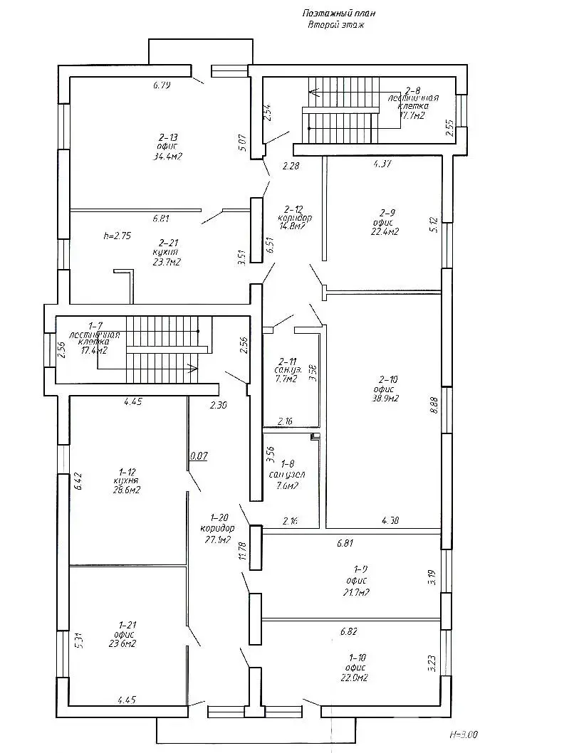 Снять офис на ул. Литературная, д. 27 в Минске, 23135BYN, код 17339 - фото 23