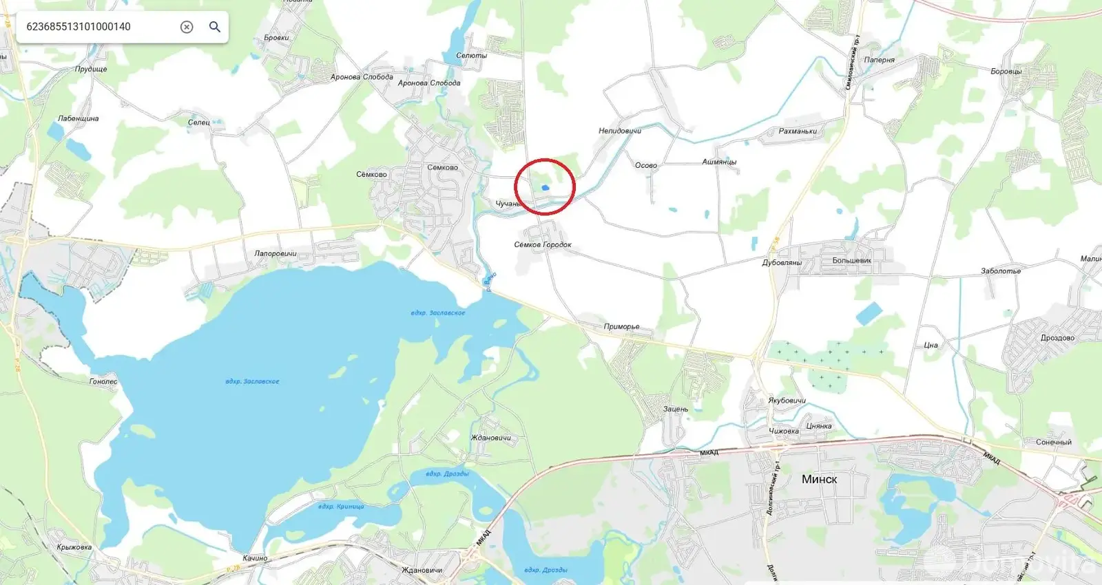 участок, Чучаны, 