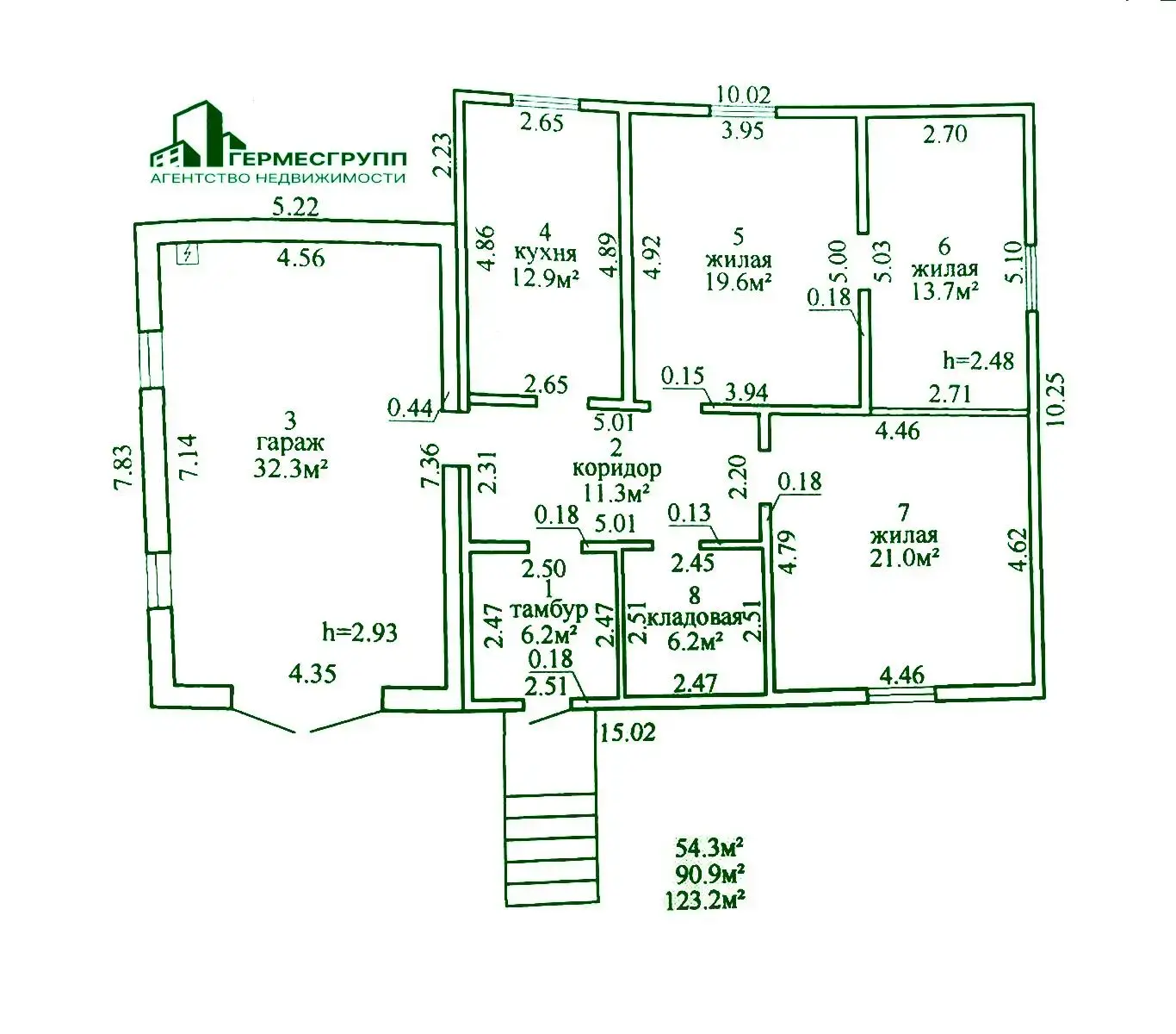 Стоимость продажи дома, Орша, ул. Инструментальщиков