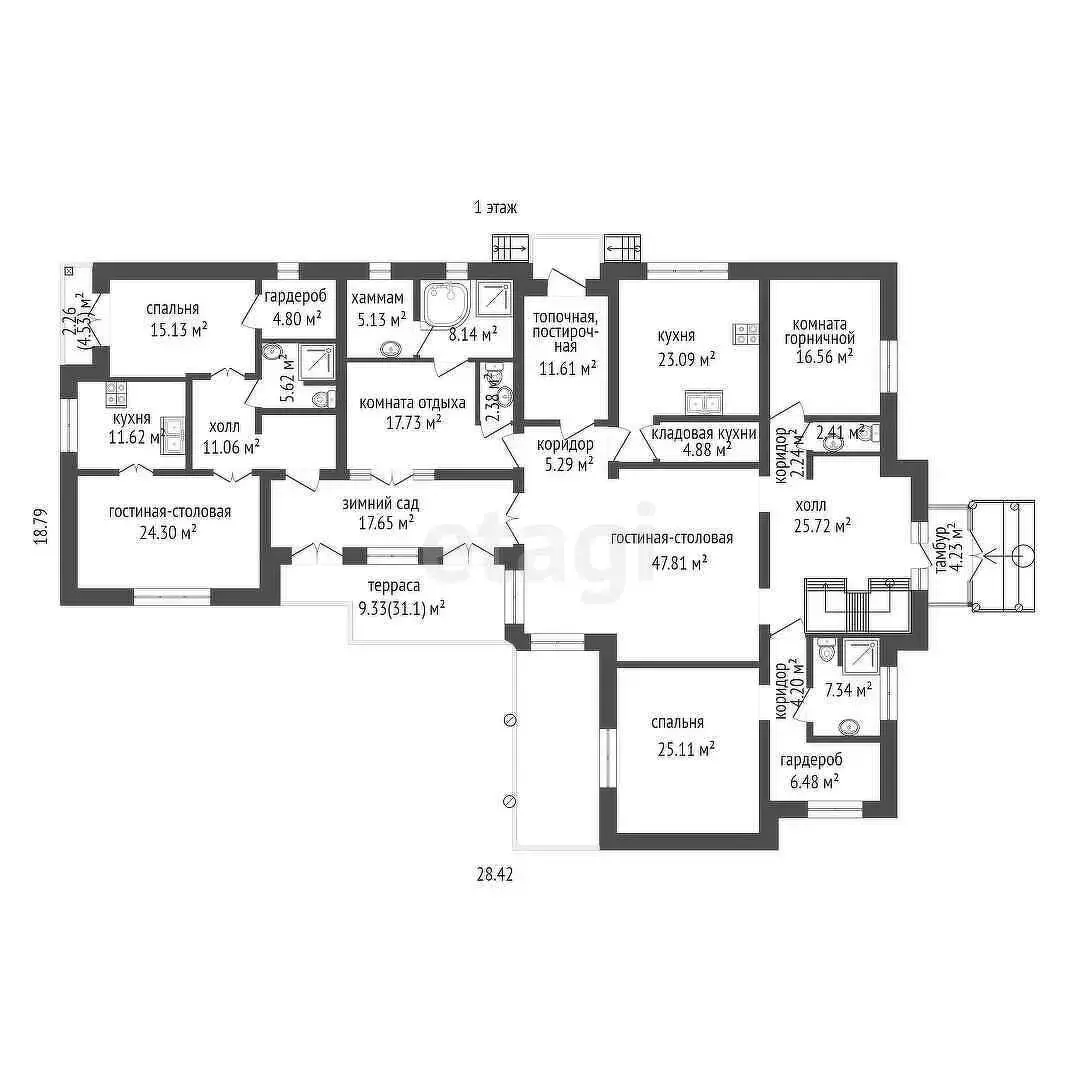 коттедж, Августово, ул. Дзержинского