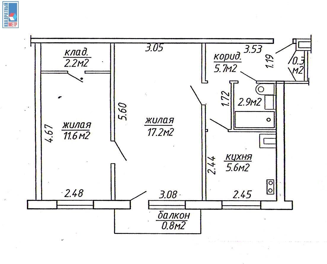 продажа квартиры, Минск, ул. Каховская, д. 29