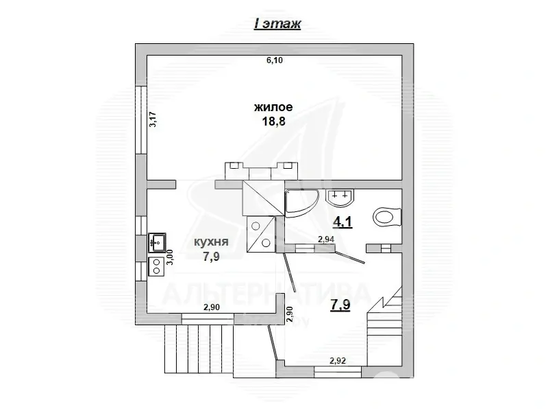 Продажа 2-этажной дачи в Прибрежное-1 Брестская область, 36000USD, код 184065 - фото 42