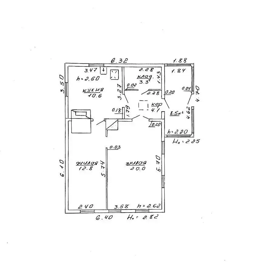 дом, Вишневка,