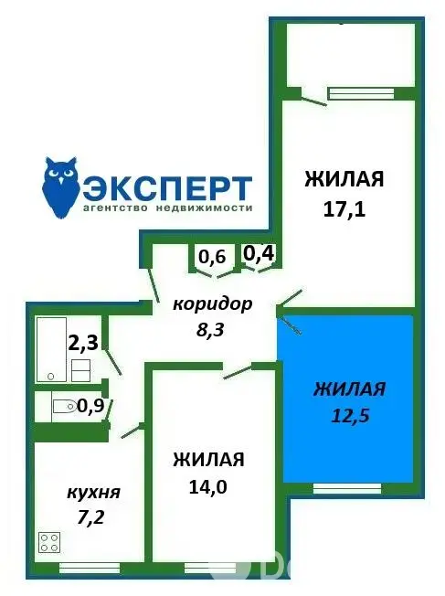 Продажа комнаты в Минске, ул. Нестерова, д. 82, цена 25000 USD, код 7375 - фото 11